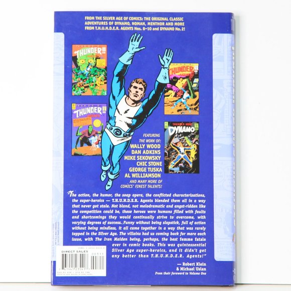 THUNDER Agents Archives Hardcover Graphic Number Volume Three - DC - 224 Pages!! - Picture 2 of 5